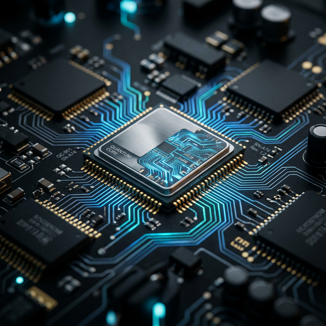 电子元器件芯片特写